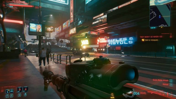 Cyberpunk 2077: забег с препятствиями Cyberpunk 2077: забег с препятствиями