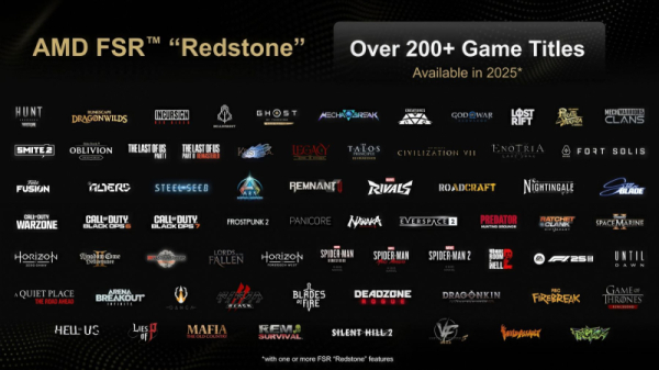 AMD FSR Redstone наконец вышла: ИИ-масштабирование, генератор кадров и реконструкция лучей &mdash; но только для самых новых Radeon 