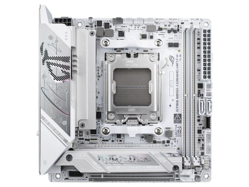 ASUS выпустила белую версию материнской платы ROG STRIX B850-I