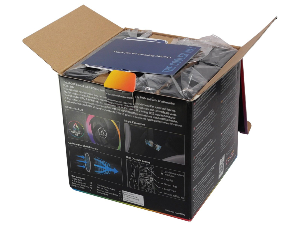 Обзор и тест вентиляторов ARCTIC BioniX P120 A-RGB