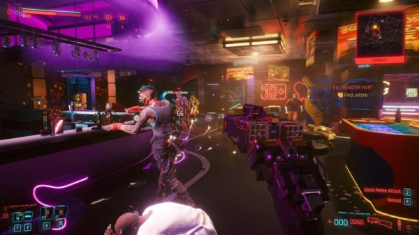 Cyberpunk 2077: забег с препятствиями Cyberpunk 2077: забег с препятствиями