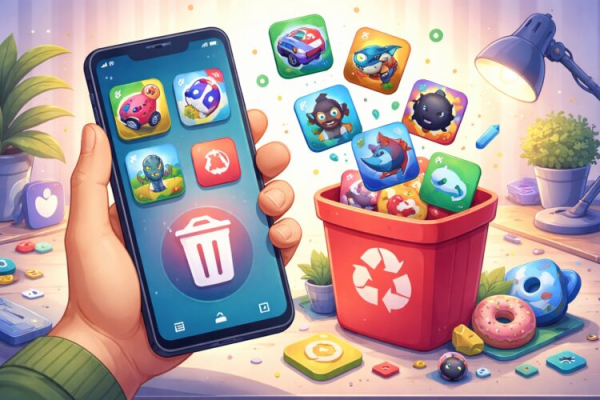 Как удалить ненужные игры с телефона Android