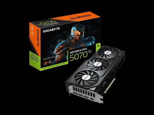 GIGABYTE отказалась от термогеля в видеокарте GeForce RTX 5070 Ti WINDFORCE V2