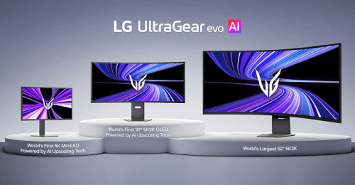 LG показала серию мониторов UltraGear evo AI с разрешением 5K2K и масштабированием на основе ИИ