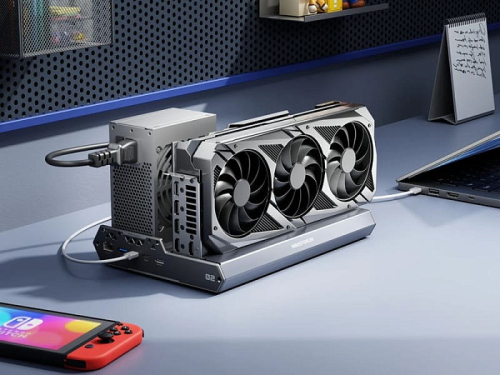 Minisforum выпустила док-станцию DEG2 с OCuLink и Thunderbolt 5