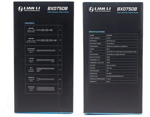 Обзор и тестирование блока питания Lian Li BX 750B Обзор и тестирование блока питания Lian Li BX 750B