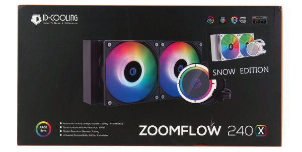 Обзор и тест системы жидкостного охлаждения ID-Cooling Zoomflow 240X Snow