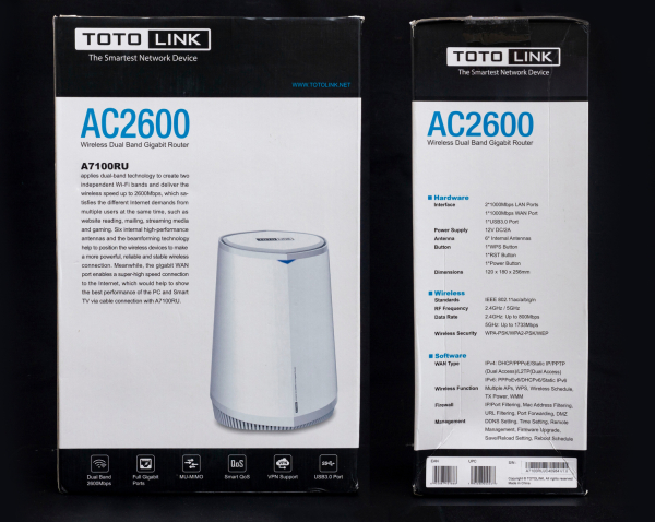 Обзор и тестирование Wi-Fi маршрутизатора Totolink A7100RU