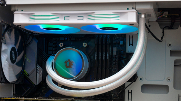 Обзор и тестирование системы жидкостного охлаждения ID-Cooling IceFlow 240 ARGB Snow Edition
