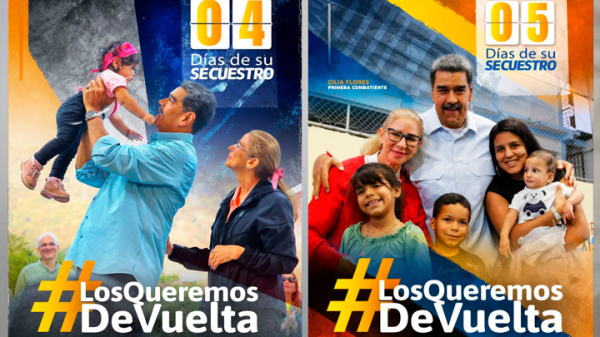 Telegram-канал Мадуро ведет отсчет дней с момента его похищения