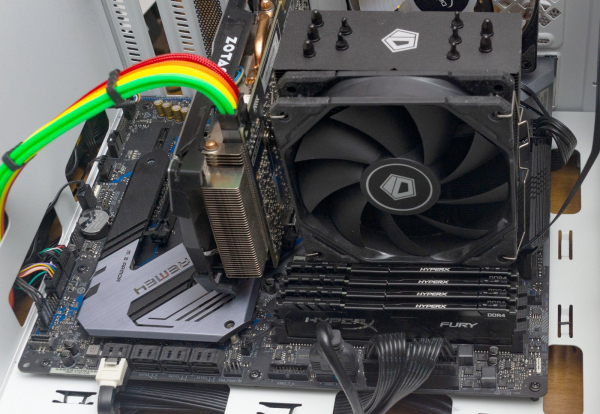 Обзор и тестирование процессорного кулера ID-Cooling SE-225-XT Black Обзор и тестирование процессорного кулера ID-Cooling SE-225-XT Black