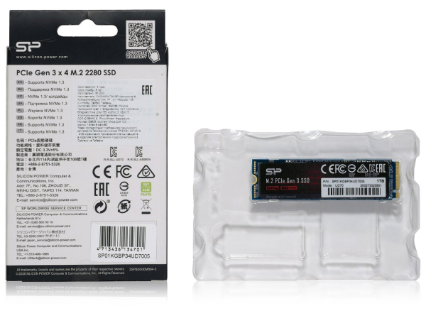 Обзор и тест M.2 NVMe SSD Silicon Power UD70 1 ТБ