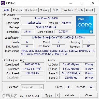 Обзор и тест процессоров Intel Core i5-11500 и Core i5-11400