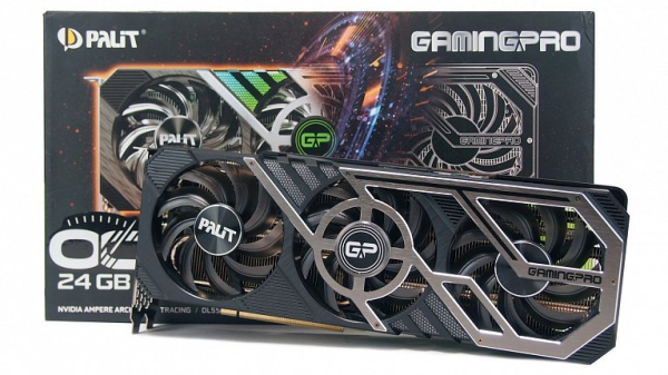 Обзор и тест видеокарты Palit GeForce RTX 3090 GamingPro OC Обзор и тест видеокарты Palit GeForce RTX 3090 GamingPro OC