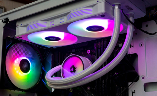 Обзор и тестирование системы жидкостного охлаждения ID-Cooling IceFlow 240 ARGB Snow Edition