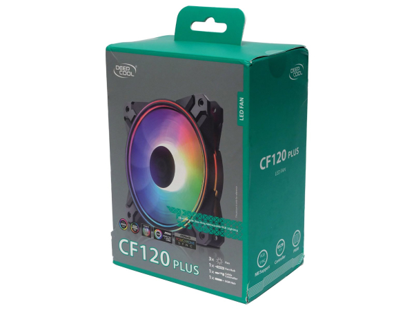 Обзор и тест вентиляторов Deepcool CF120 Plus