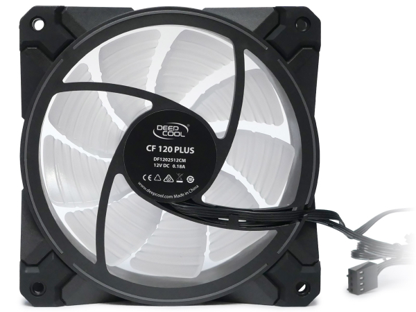Обзор и тест вентиляторов Deepcool CF120 Plus