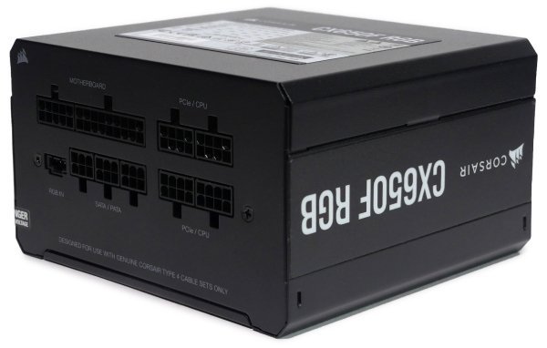 Обзор и тест блока питания Corsair CX650F RGB