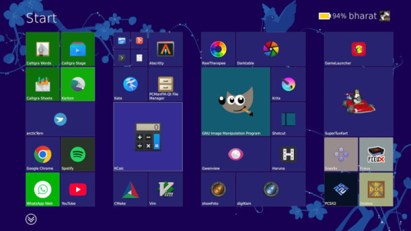 Энтузиаст полностью воссоздал пользовательский интерфейс Windows 8 в Linux Энтузиаст полностью воссоздал пользовательский интерфейс Windows 8 в Linux