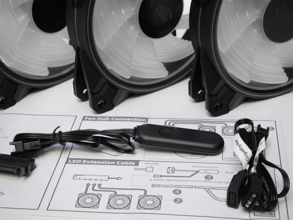 Обзор и тест вентиляторов Deepcool CF120 Plus