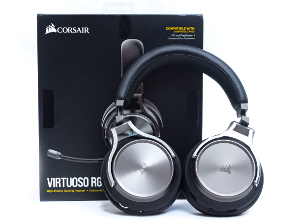 Обзор и тестирование игровой гарнитуры Corsair Virtuoso RGB Wireless SE