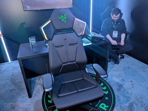 CES 2026: у кресла Razer Project Madison есть тактильная отдача, встроенные динамики и подсветка