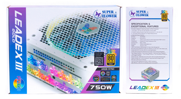 Обзор и тестирование блока питания Super Flower LEADEX III Gold ARGB 750W Обзор и тестирование блока питания Super Flower LEADEX III Gold ARGB 750W