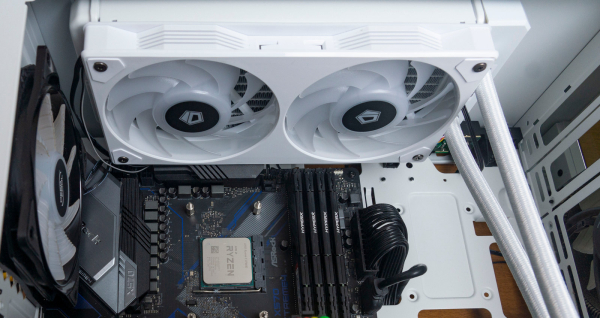 Обзор и тестирование системы жидкостного охлаждения ID-Cooling IceFlow 240 ARGB Snow Edition