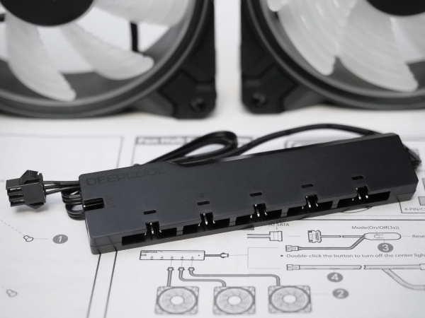 Обзор и тест вентиляторов Deepcool CF120 Plus