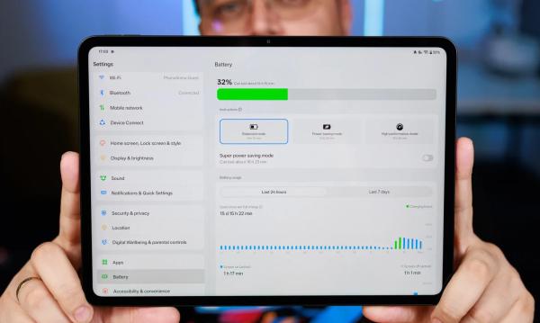 OnePlus Pad Go 2: достойное время автономной работы&nbsp;
