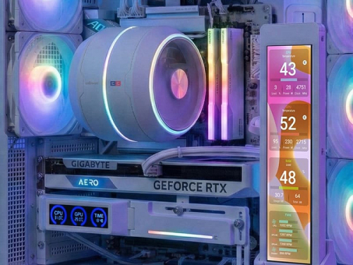 ZALMAN выпустила держатель видеокарты с ЖК-дисплеем