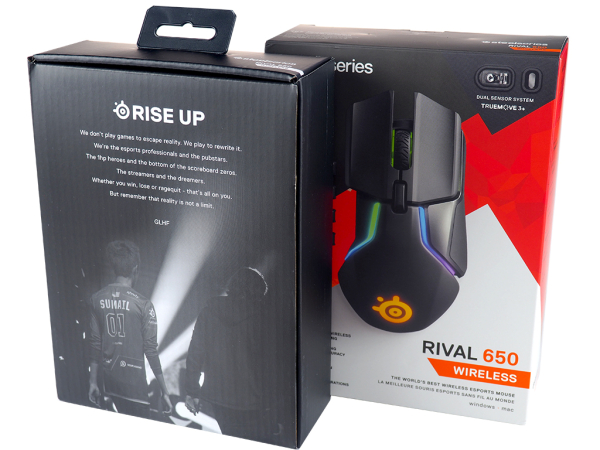 Обзор игровой мыши Rival 650 wireless от компании SteelSeries