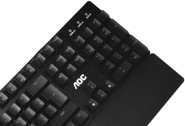 Обзор игровой клавиатуры AOC GK500