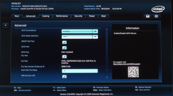 Обзор и тест мини-ПК Intel NUC10I3FNH (BXNUC10I3FNH2)