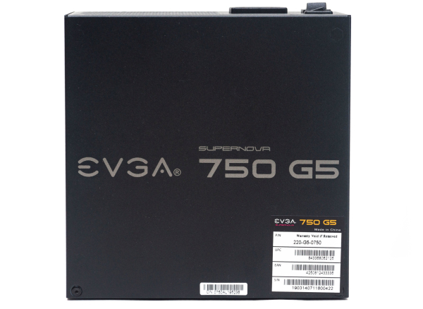 Обзор и тестирование блока питания EVGA G5 SuperNOVA 750W Обзор и тестирование блока питания EVGA G5 SuperNOVA 750W