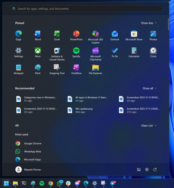 Microsoft пустила в массы новое меню «Пуск» для Windows 11 и объяснила, почему снова переработала его Microsoft пустила в массы новое меню «Пуск» для Windows 11 и объяснила, почему снова переработала его