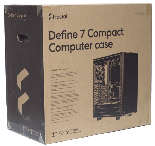 Обзор и тест корпуса Fractal Design Define 7 Compact White
