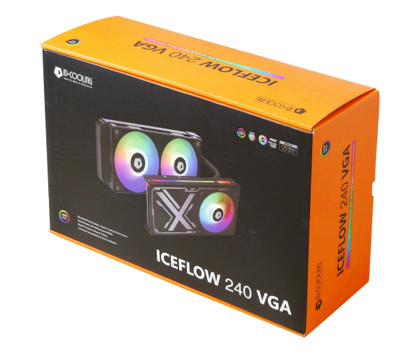 Обзор жидкостной системы охлаждения для видеокарт ID-Cooling IceFlow 240 VGA Обзор жидкостной системы охлаждения для видеокарт ID-Cooling IceFlow 240 VGA