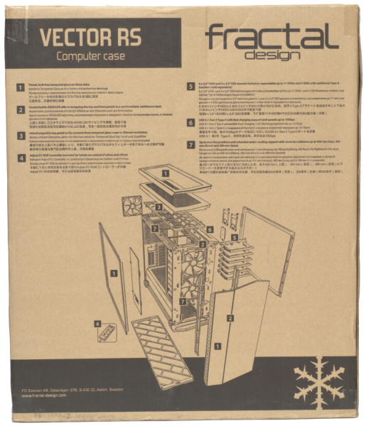 Обзор и тест корпуса Fractal Design Vector RS Tempered Glass Обзор и тест корпуса Fractal Design Vector RS Tempered Glass