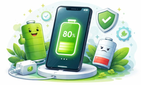 Почему нужно заряжать смартфон от 20% до 80%