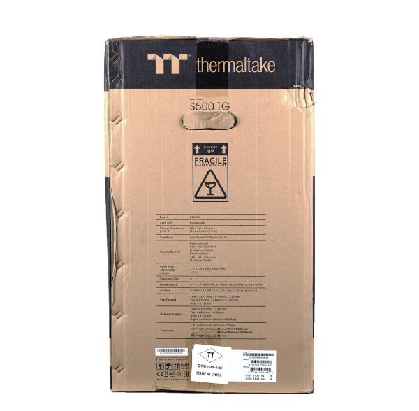 Обзор корпуса Thermaltake S500 TG