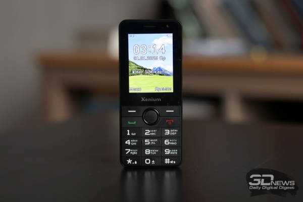 Xenium X900 &mdash; кнопочный телефон с поддержкой 4G, видеосвязи и передачи геопозиции 