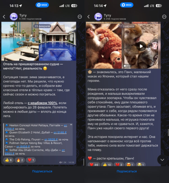 10 интересных каналов в MAX, на которые стоит подписаться уже сейчас