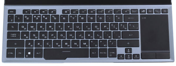 Обзор игрового ноутбука ASUS ROG Zephyrus Duo GX550L
