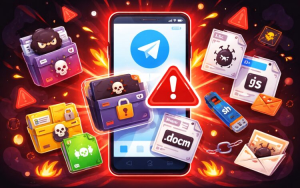 Какие файлы нельзя скачивать в Telegram на Android