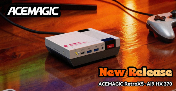 Этот мини-ПК похож на старую приставку NES, но стоит почти 1000 долларов. Acemagic Retro X5 поступил в продажу
