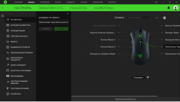 Обзор игровой мыши Razer Deathadder V2