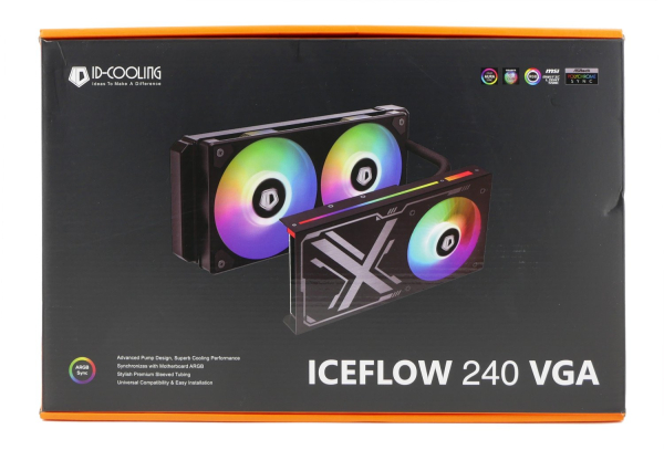 Обзор жидкостной системы охлаждения для видеокарт ID-Cooling IceFlow 240 VGA Обзор жидкостной системы охлаждения для видеокарт ID-Cooling IceFlow 240 VGA