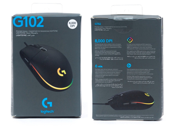 Обзор и тестирование игровой мыши Logitech G102 LIGHTSYNC Обзор и тестирование игровой мыши Logitech G102 LIGHTSYNC