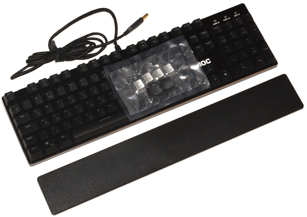 Обзор игровой клавиатуры AOC GK500